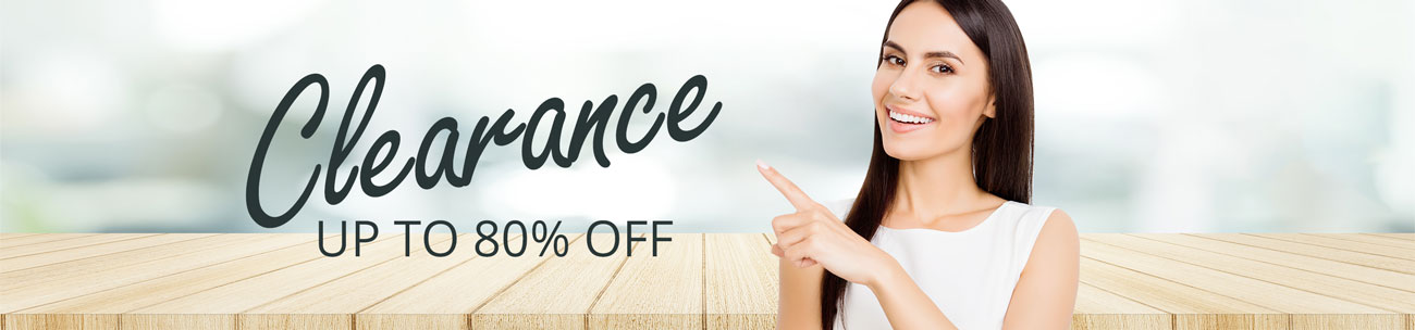 Clearance - Up to 80% off