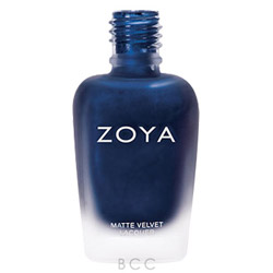 Zoya Matte Velvet - Yves - Deep Sapphire 