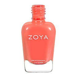Zoya Nail Polish - Cora #ZP896 - Orange Coral Cream