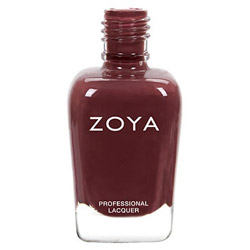 Zoya Nail Polish - Claire #ZP749 - Red Brown Cream