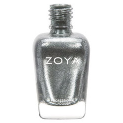 Zoya Nail Polish - Cassedy #ZP687 - Grey Metallic