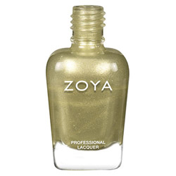 Zoya Nail Polish - Nico #ZP1058 - Gold Pearl Finish