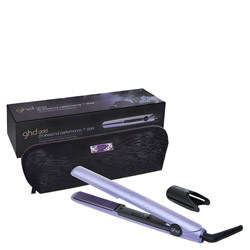Create infinite style this holiday party season with the 1 inch Nocturne Gold Styler featuring advanced ceramic heat technology with smooth shimmering deep purple plates perfect for straightening, rounded barrels allow you to create perfect curls & waves. Has 30 second heat up with 30 minute automatic shut off and 9ft swivel cord. Comes with heat resistant bag & plate guard along with 2 year manufacturer warranty.