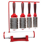 iTech Magnetic Tourmaline Nylon & Boar Bristle 4-Piece Brush Set