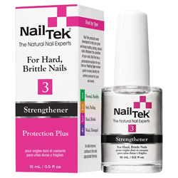 Nail Tek Strengthener 3 Protection Plus - For Hard, Brittle Nails 0.5oz
