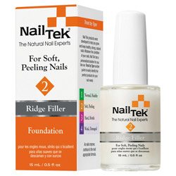 Nail Tek Ridge Filler 2 Foundation - For Soft, Peeling Nails