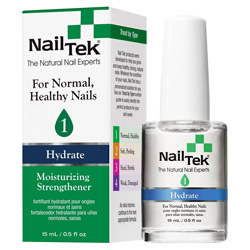 Nail Tek Hydrate 1 Moisturizing Strengthener - For Normal, Healthy Nails