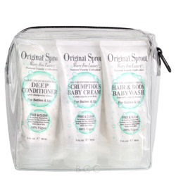 Perfect travel set, Original Sprout's Travel Trio is purse sized & airline friendly!