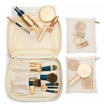 Jane Iredale Quilted Cream Makeup Bag