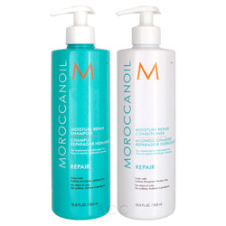 Moroccanoil Moisture Repair 16.9 oz Shampoo/Conditioner Set