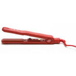 I.S.O. International Turbo Silk Hair Straightener - Red