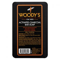 Woodys Activated Charcoal Bar Soap