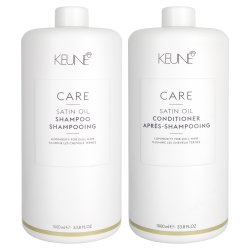 Keune CARE Satin Oil Shampoo & Conditioner Set - 33.8 oz