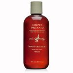 Simply Organic Moisture Rich Hair and Scalp Wash