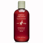 Simply Organic Everyday Hair and Scalp Wash