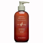 Simply Organic Refresh Hair and Scalp Rinse