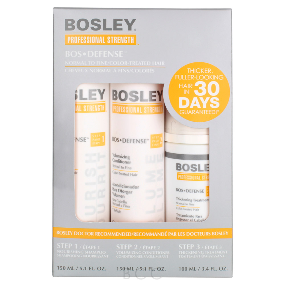 Bosley Professional Strength Bos Defense Starter Pack for ColorTreated