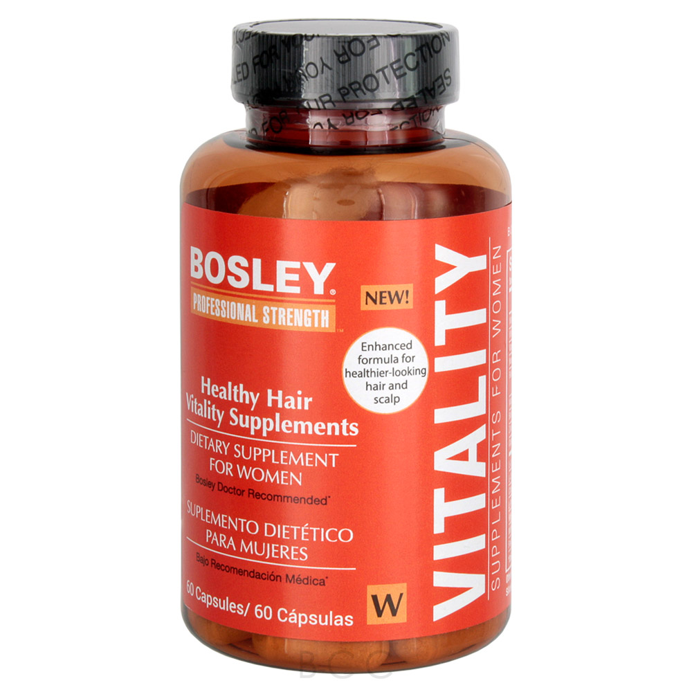 Bosley Professional Strength Healthy Hair Vitality Supplement for Women