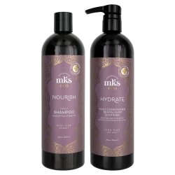 MKS Eco Nourish Daily Shampoo & Hydrating Conditioner Duo - High Tide - 25 oz