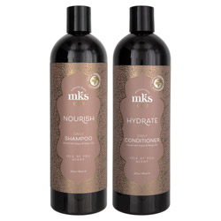 MKS Eco Nourish Daily Shampoo & Hydrating Conditioner Duo - Isle Of You - 25 oz