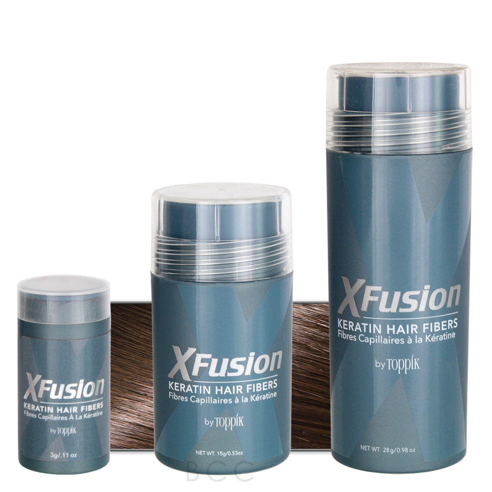 XFusion Keratin Hair Fibers Medium Brown Beauty Care Choices