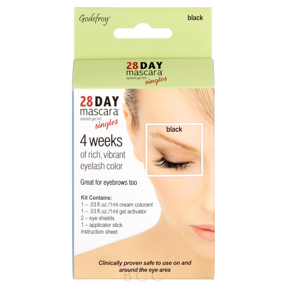 Godefroy 28 Day Mascara Singles Permanent Eyelash and Eyebrow Tint