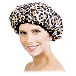 Betty Dain Safari Spots Shower Cap
