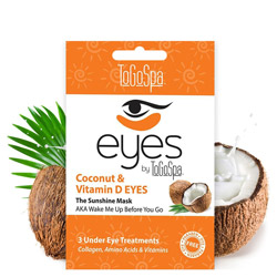 ToGoSpa Coconut & Vitamin D EYES Mask