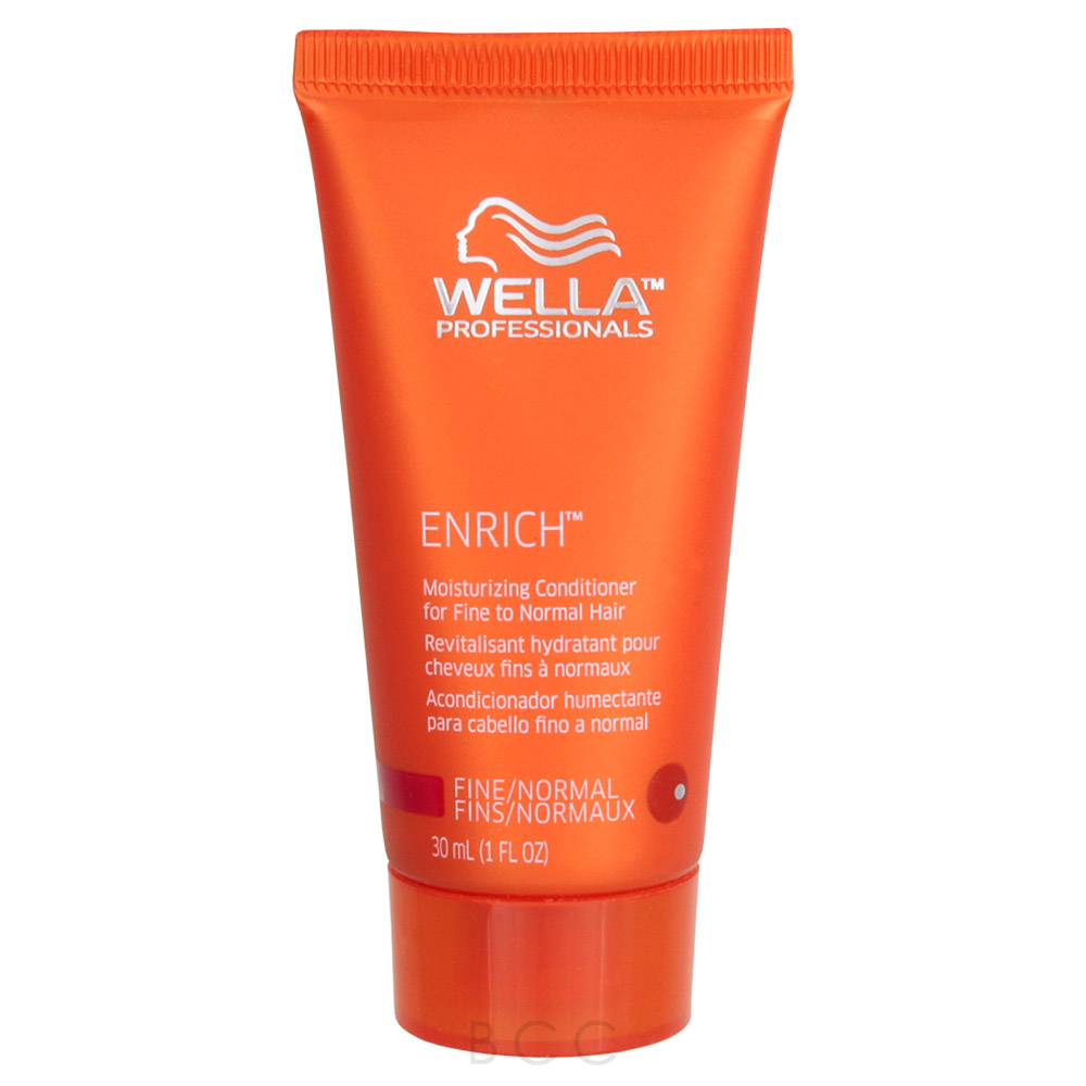 Wella Enrich Moisturizing Conditioner Fine/Normal Beauty Care Choices