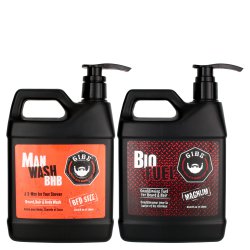 Gibs Man Wash BHB & Bio Fuel Conditioner Duo - 33.8 oz