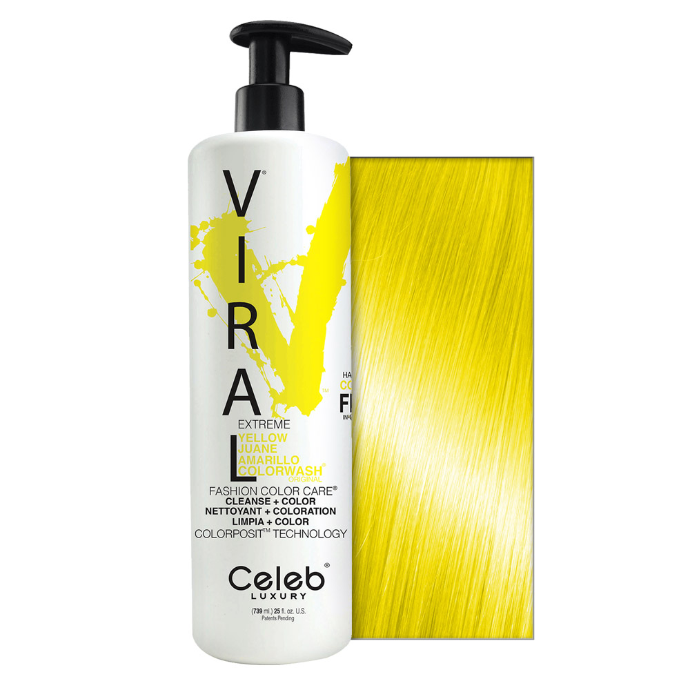 Celeb Luxury Viral - Extreme Colorwash 25 oz - Yellow | Beauty Care Choices