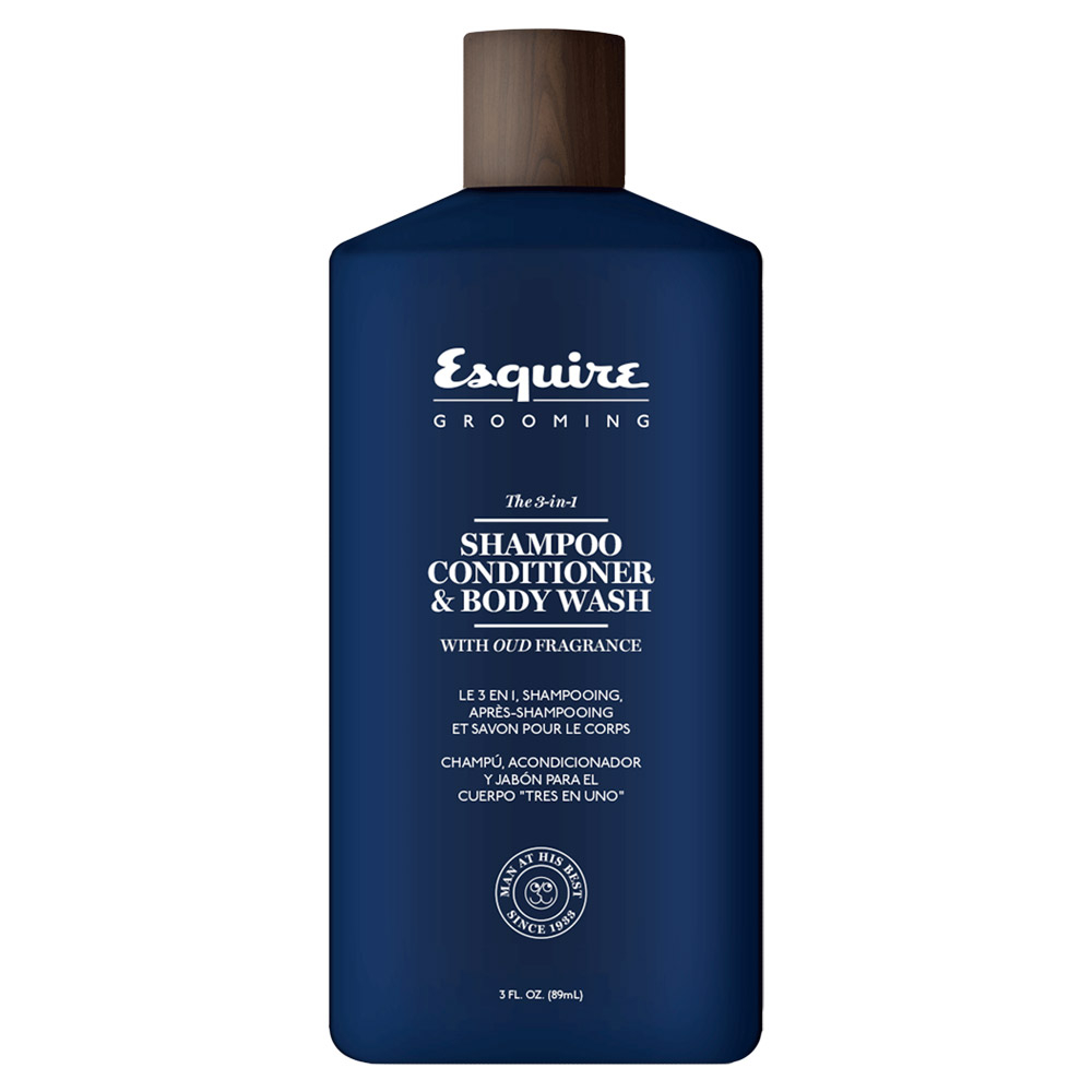 Esquire Grooming The 3in1 Shampoo Conditioner & Body Wash Beauty Care Choices