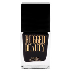 Rugged Beauty Nail Polish - Asphalt - Black