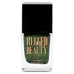Rugged Beauty Nail Polish - Evergreen - Shimmery Green