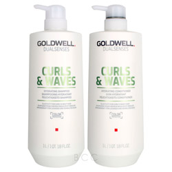 Goldwell Dualsenses Curls & Waves Shampoo & Conditioner Set - 33.8 oz