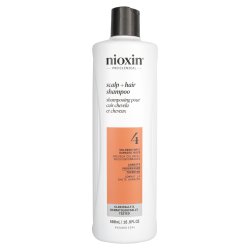 NIOXIN System 4 Scalp + Hair Shampoo for Colored/Dry/Damaged Hair