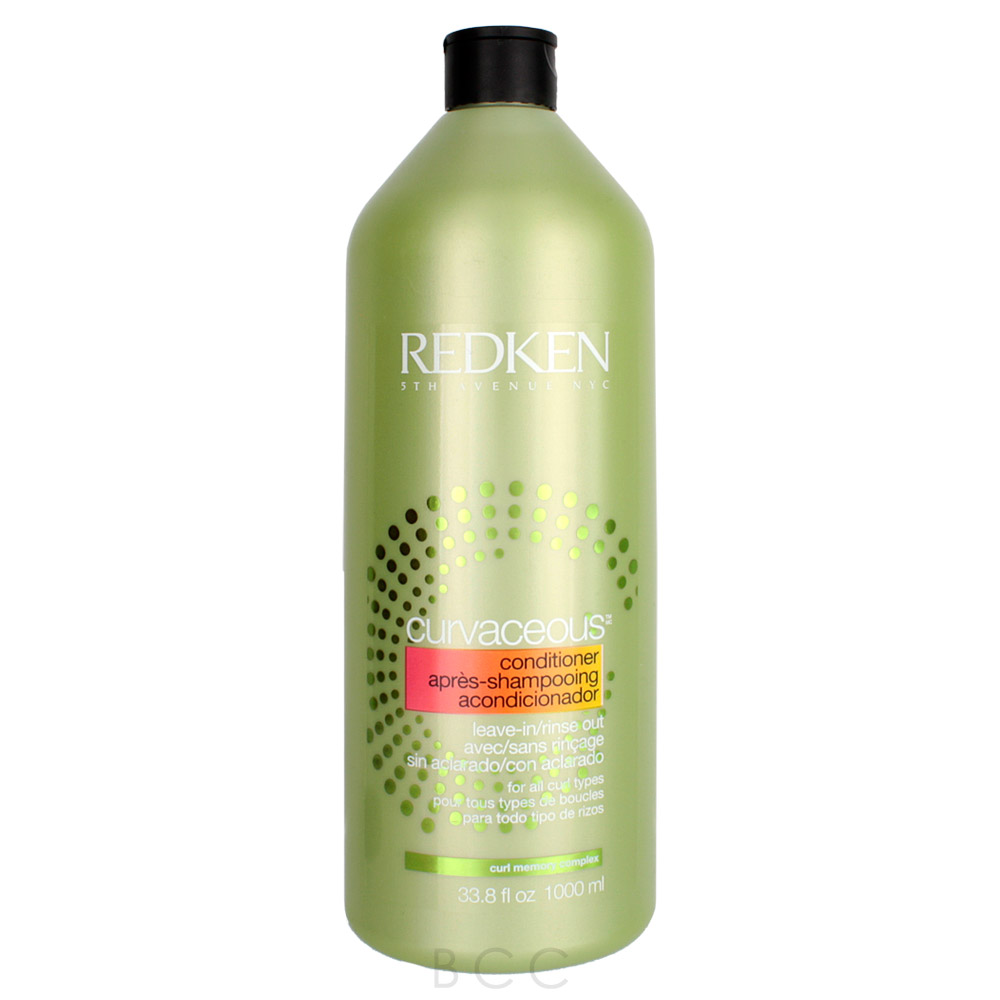 Redken Curvaceous Conditioner LeaveIn/RinseOut 33.8 oz Beauty Care