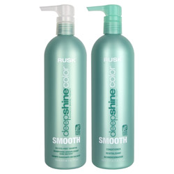 Rusk Deepshine Color Smooth Shampoo & Conditioner Set