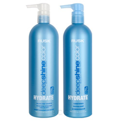 Rusk Deepshine Color Hydrate Shampoo & Conditioner Set