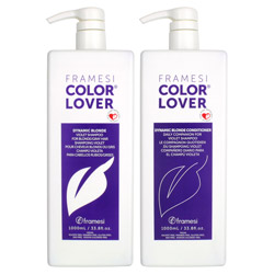 Framesi Color Lover Dynamic Blonde Violet Shampoo & Conditioner Set