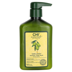 CHI Naturals with Olive Oil Hair and Body Shampoo Body Wash