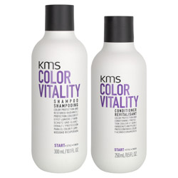 KMS Color Vitality Shampoo & Conditioner Set - Retail