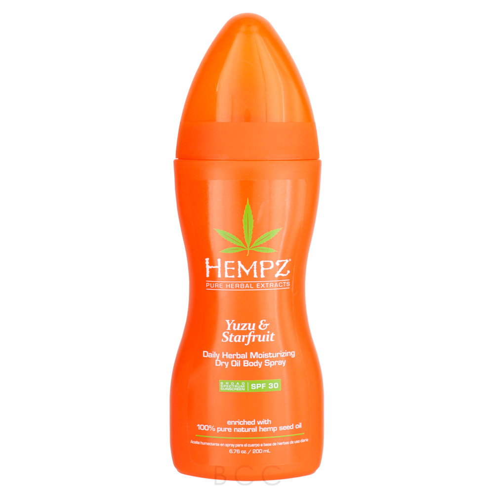 Hempz Yuzu & Starfruit Daily Herbal Moisturizing Dry Oil Body Spray