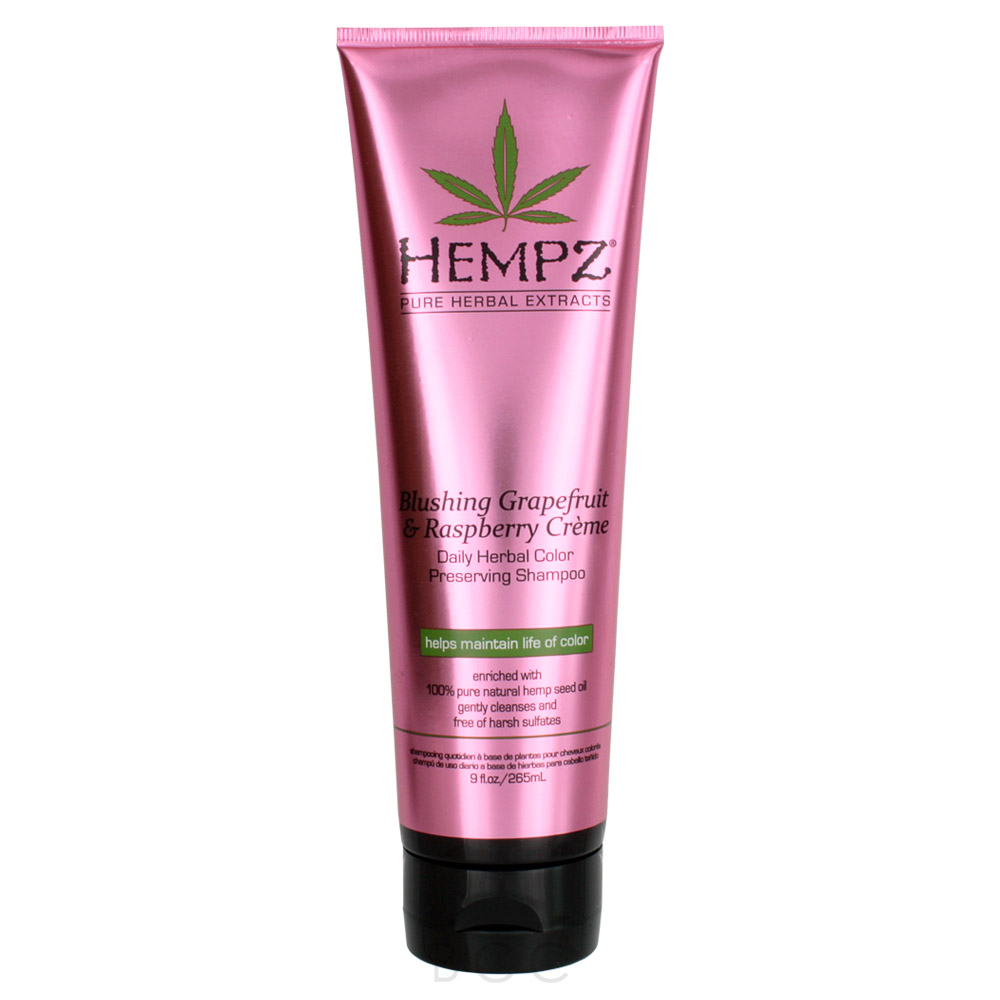 Hempz Blushing Grapefruit & Raspberry Creme Color Preserving Shampoo 9
