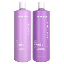 Pravana The Perfect Blonde Purple Toning Shampoo & Conditioner Set