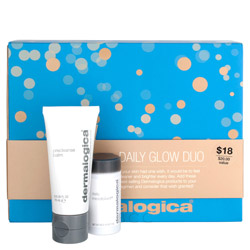 Give your skin a sensational glow with this daily glow duo kit. Comes with Dermalogica's  PreCleanse Balm and Daily Microfoliant to deeply cleanse the skin. The PreCleanse Balm removes impurities, make-up and any debris lingering on the skin and the Daily Microfoliant exfoliates the skin to remove dead skin cells for a smooth and brighter appearance. Both work great to achieve. brighter, cleaner skin! Great duo kit for traveling.