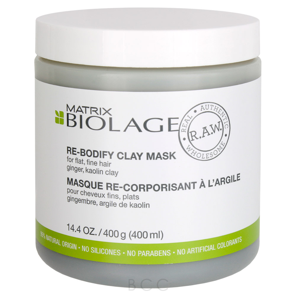 Matrix Biolage R.A.W. ReBodify Clay Mask 14.4 oz Beauty Care Choices