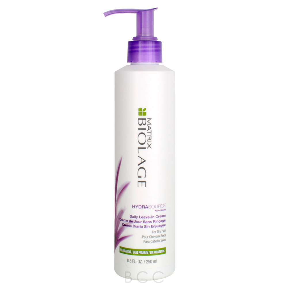 Matrix Biolage HYDRASOURCE Daily LeaveinCream 8.5 oz Beauty Care