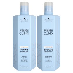 Schwarzkopf Fibre Clinix Tribond Hydrate Shampoo & Conditioner Duo