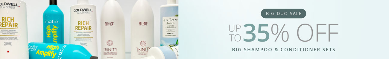 Up to 35% Off Big Shampoo & Conditioner Sets
